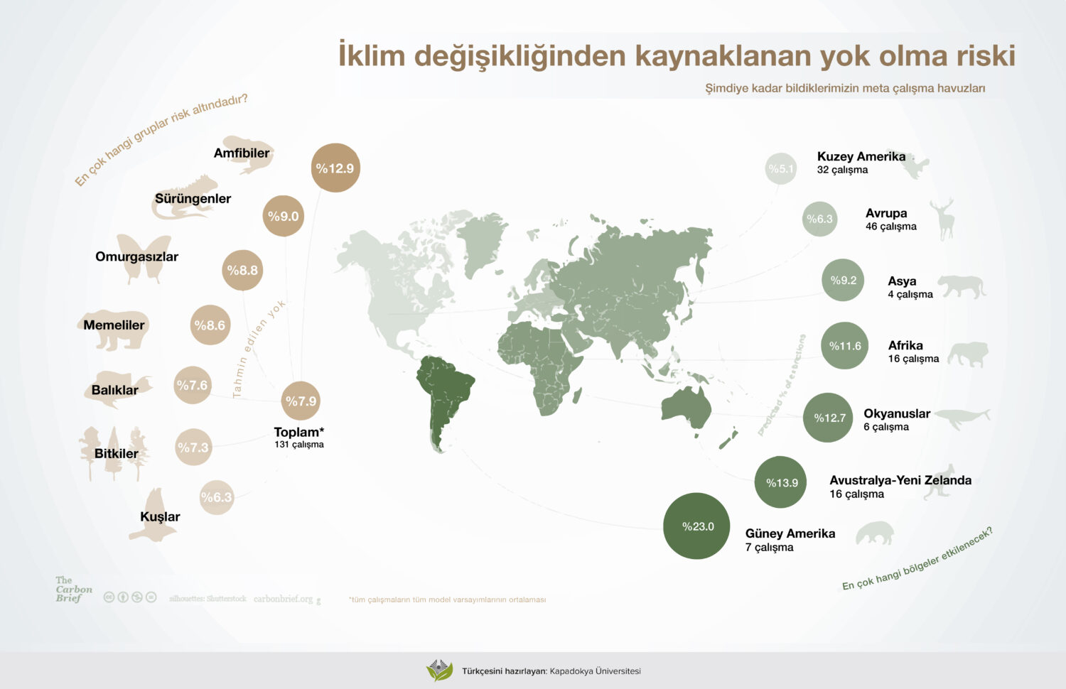 İklim değişikliğinden kaynaklanan yok olma riski